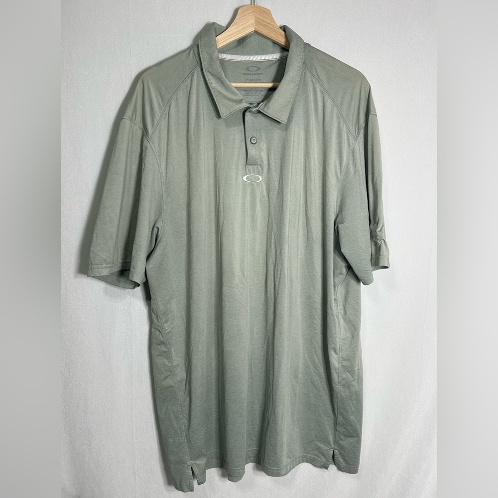 Oakley men’s golf polo greyish green - XL